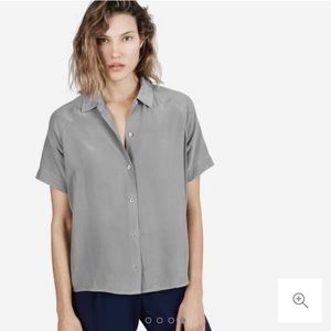 Everlane “The Silk Short Sleeve” Top